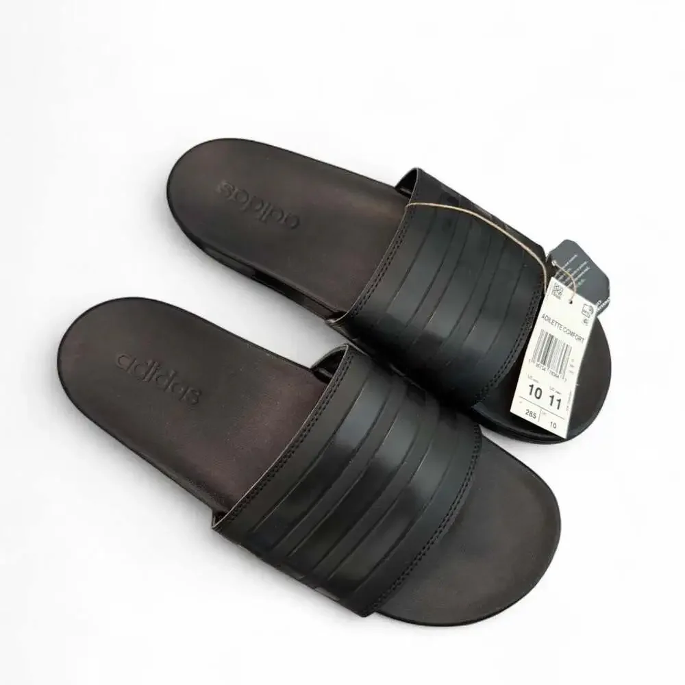 Adidas Adilette Comfort Slides Black